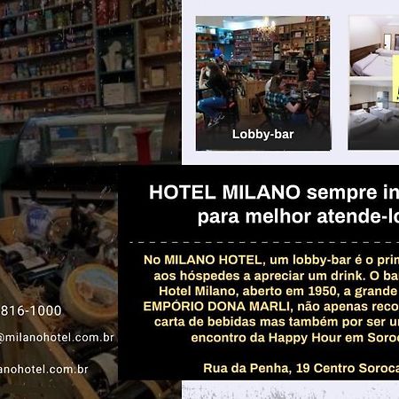 Hotel Milano Sorocaba Esterno foto