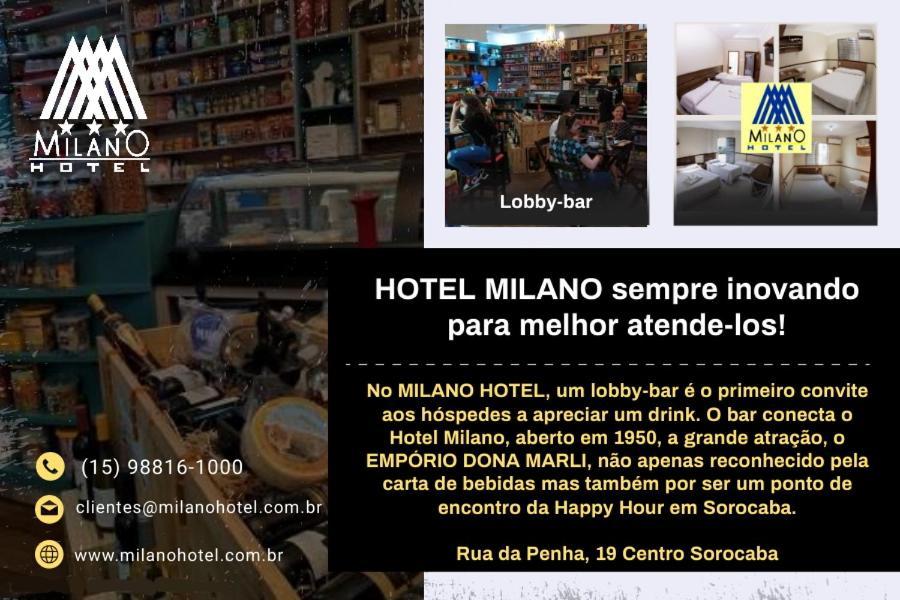 Hotel Milano Sorocaba Esterno foto